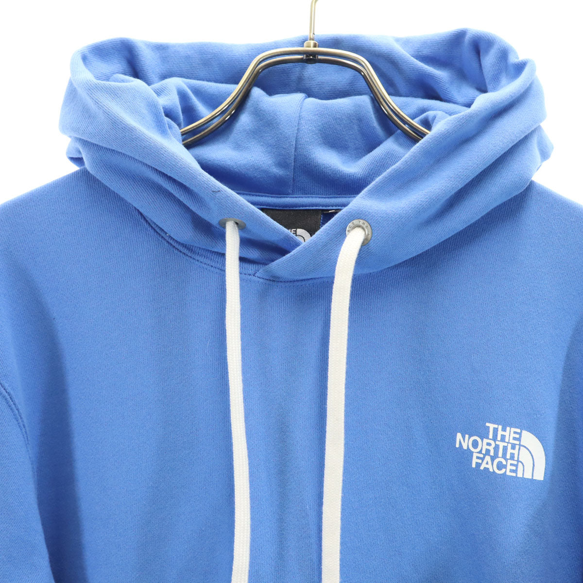 THE NORTH FACE ノースフェイス バック スクエアロゴ 長袖 スウェットパーカー S ブルー系 アウトドア NT12336 メンズ