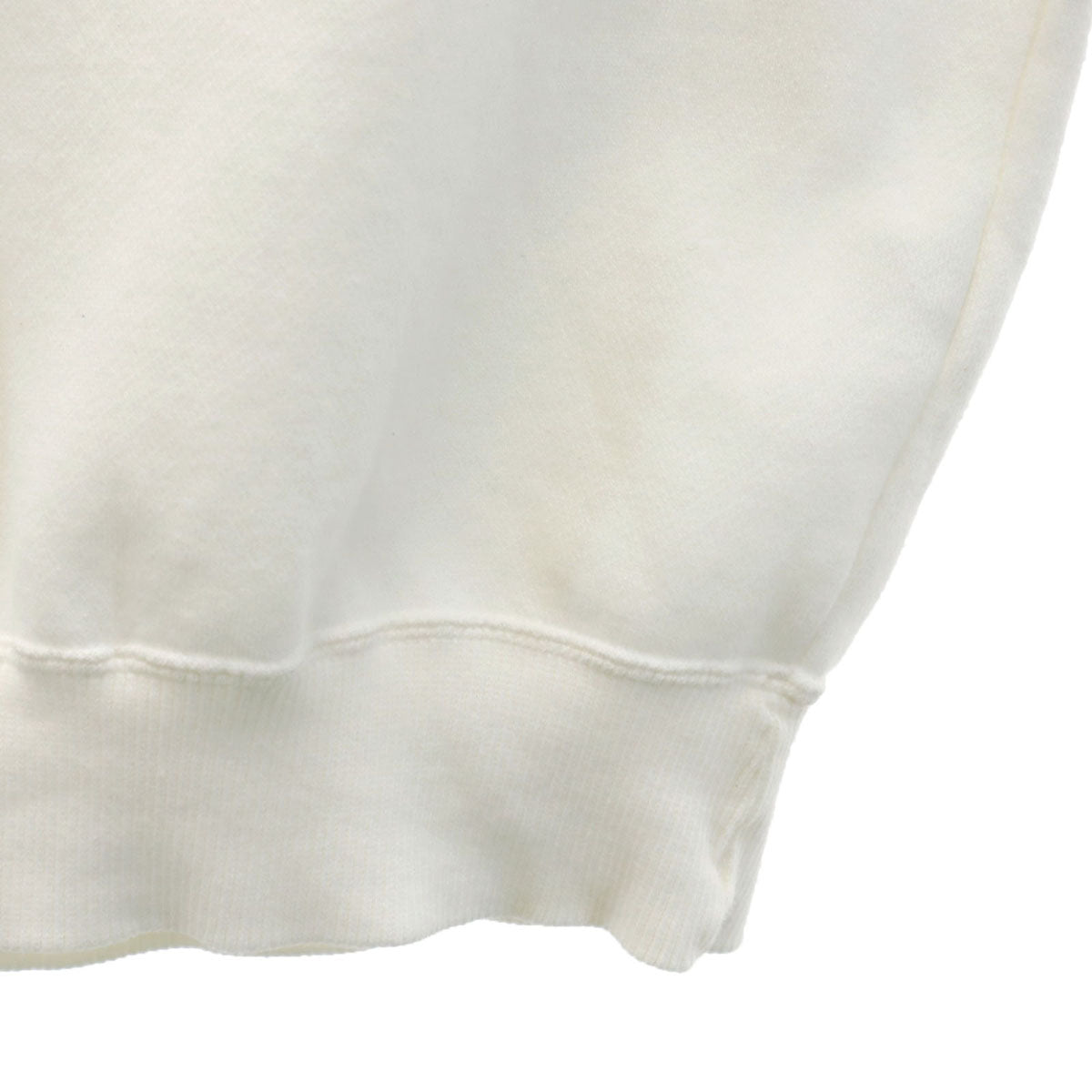 Champion チャンピオン 90s オールド 長袖 スウェット Vネック トレーナー L ホワイト 裏起毛 レディース