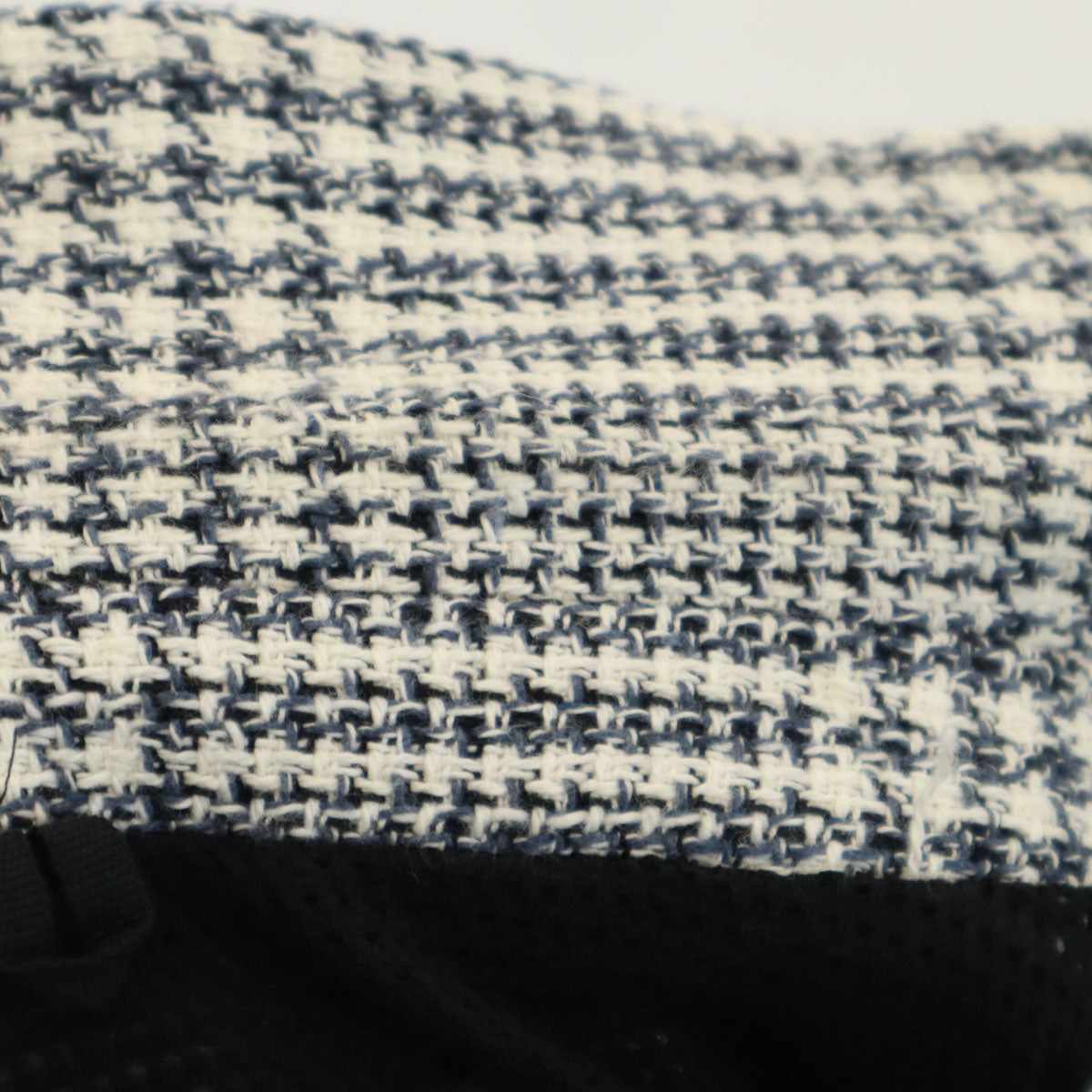 T-JACKET ティージャケット イタリア製 チェック柄 長袖 ライトツイード テーラードジャケット S ホワイト アンコン メンズ