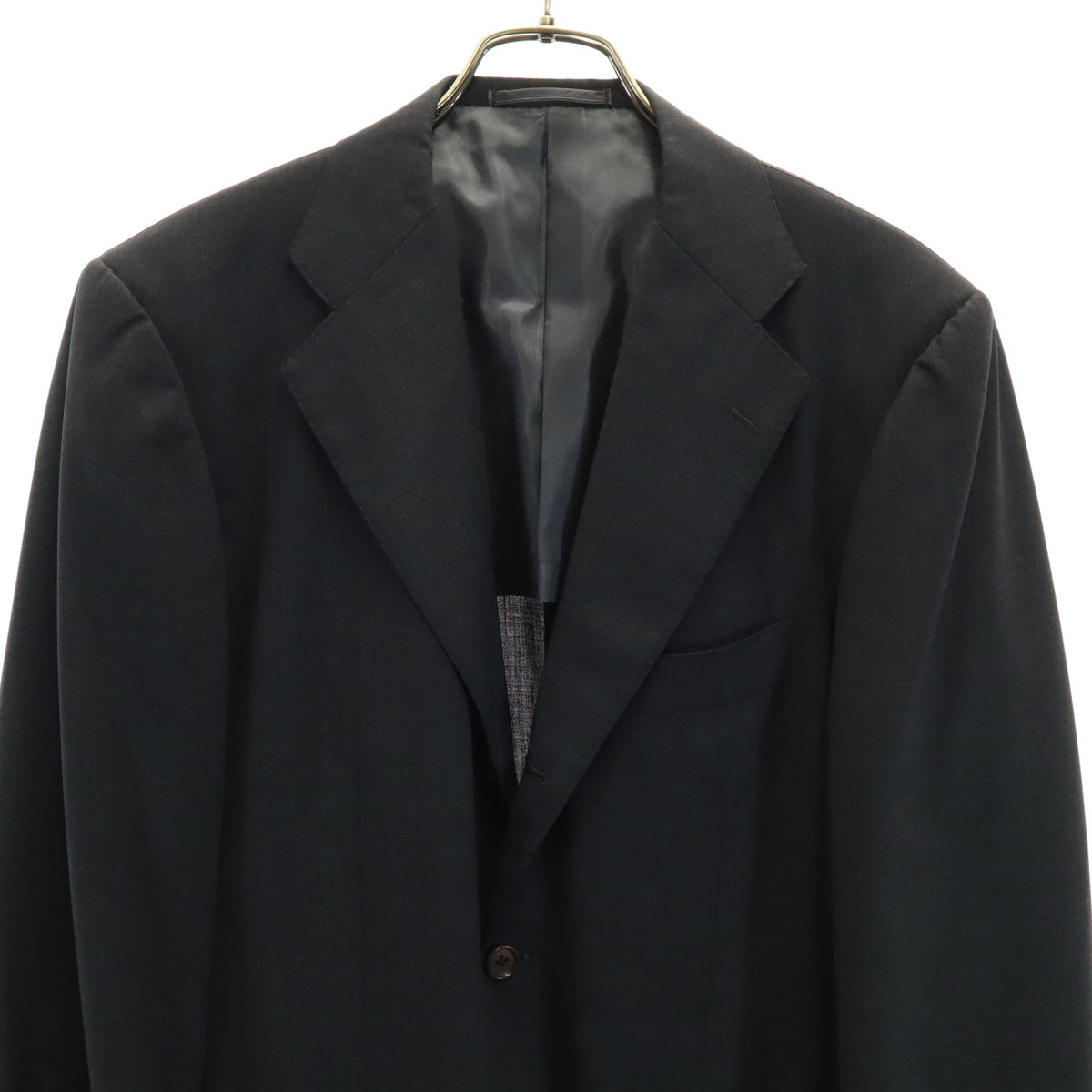 Sartoria Ring サルトリアリング 日本製 エルメネジルドゼニア生地 テーラードジャケット 46 チャコールグレー リングヂャケット メンズ