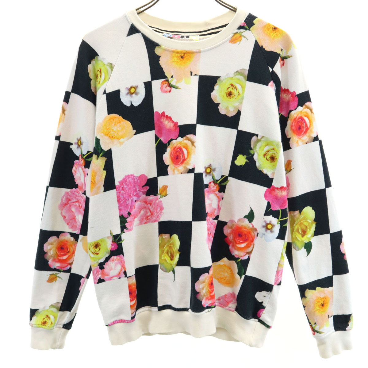 MSGM エムエスジーエム イタリア製 長袖 トレーナー XS ホワイト系 スウェット レディース