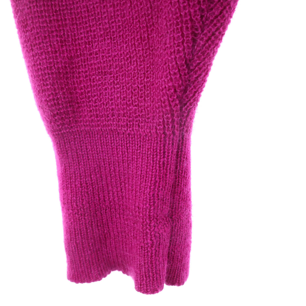 YVES SAINT LAURENT イヴサンローラン 90s オールド 長袖 ニットカーディガン M パープル系 レディース