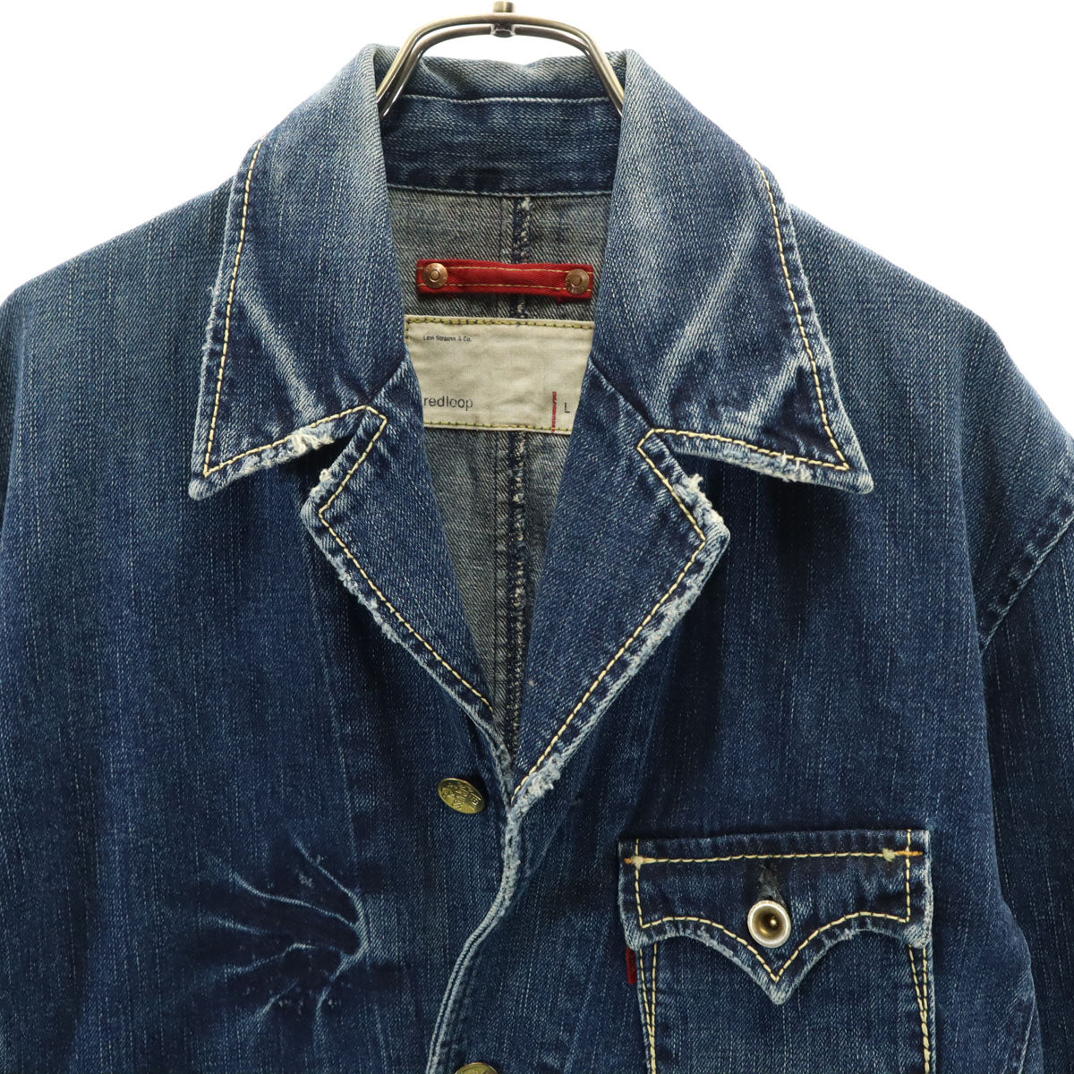 Levi's リーバイス デニムジャケット L ブルー系 メンズ