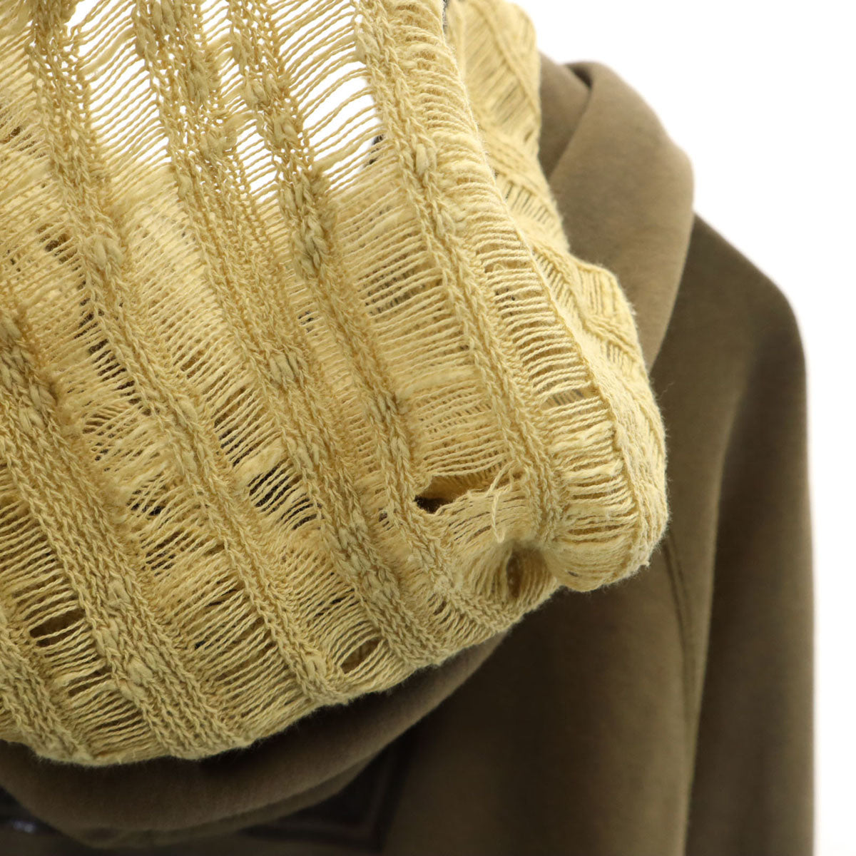 ランプ 長袖 ジップパーカー L カーキ系 メンズ