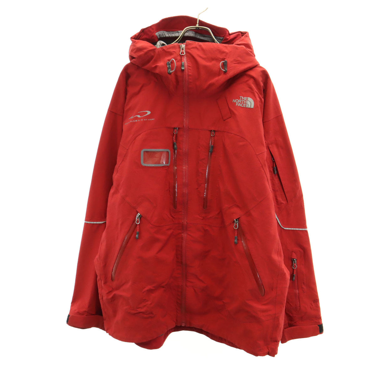 THE NORTH FACE ノースフェイス 長袖 マウンテンパーカー L レッド アウトドア メンズ