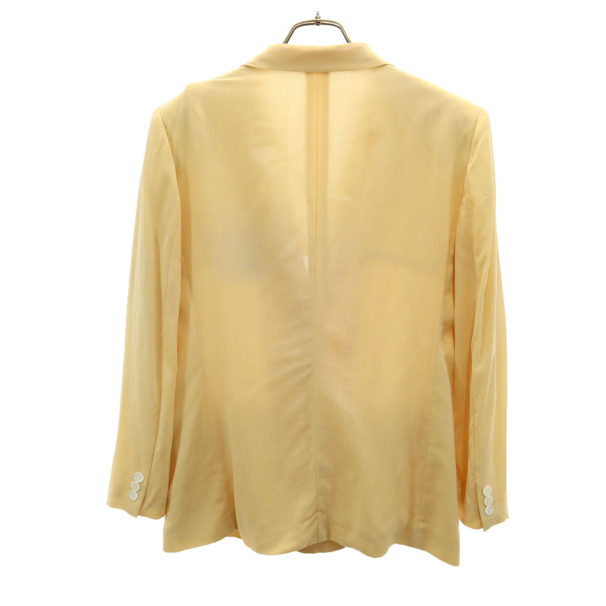 Burberrys バーバリーズ 90s ウール オールド ダブル テーラードジャケット 11 イエロー系 レディース