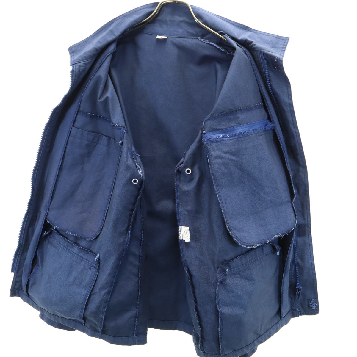BETRANCOURT ユーロ ワークジャケット 3 ブルー メンズ