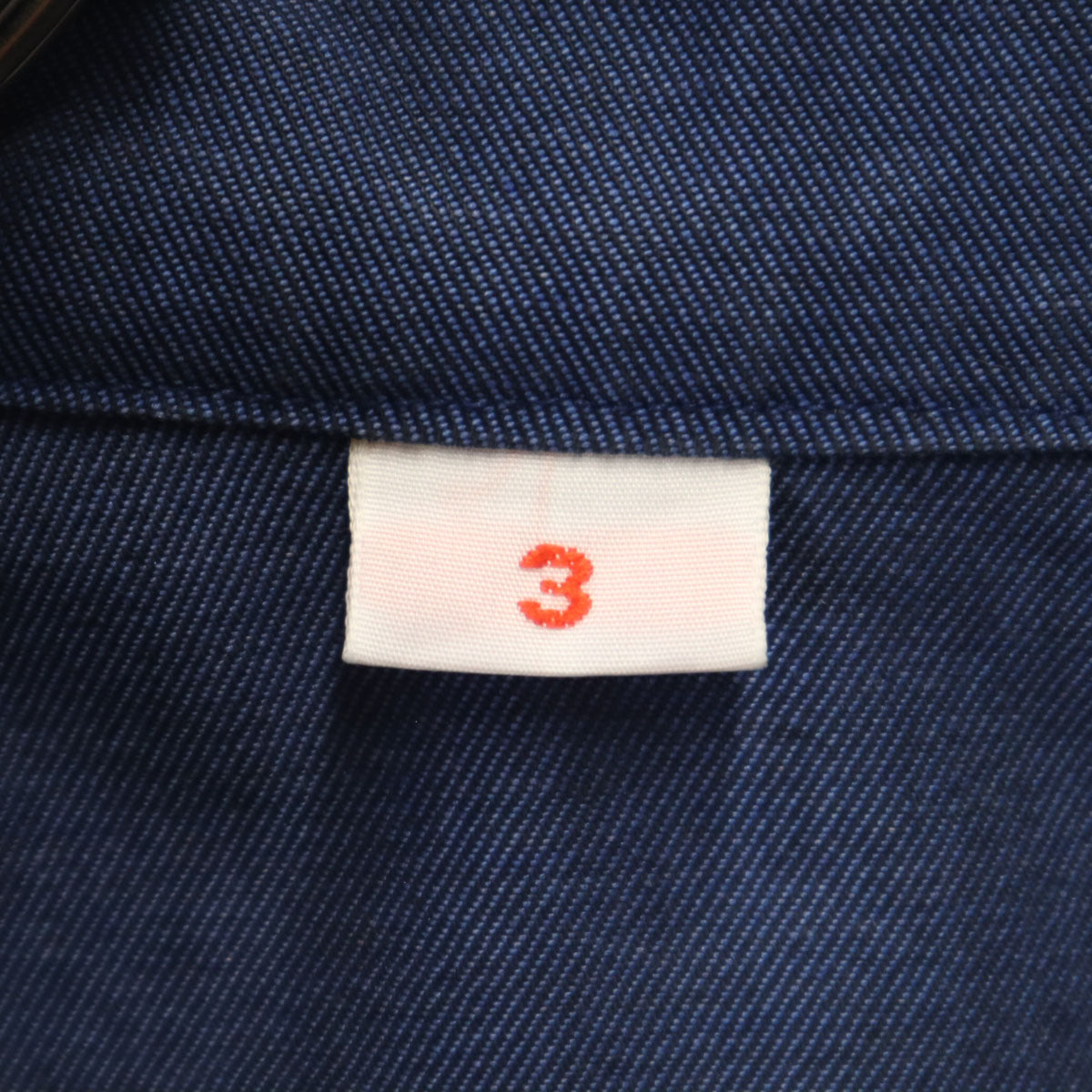 BETRANCOURT ユーロ ワークジャケット 3 ブルー メンズ