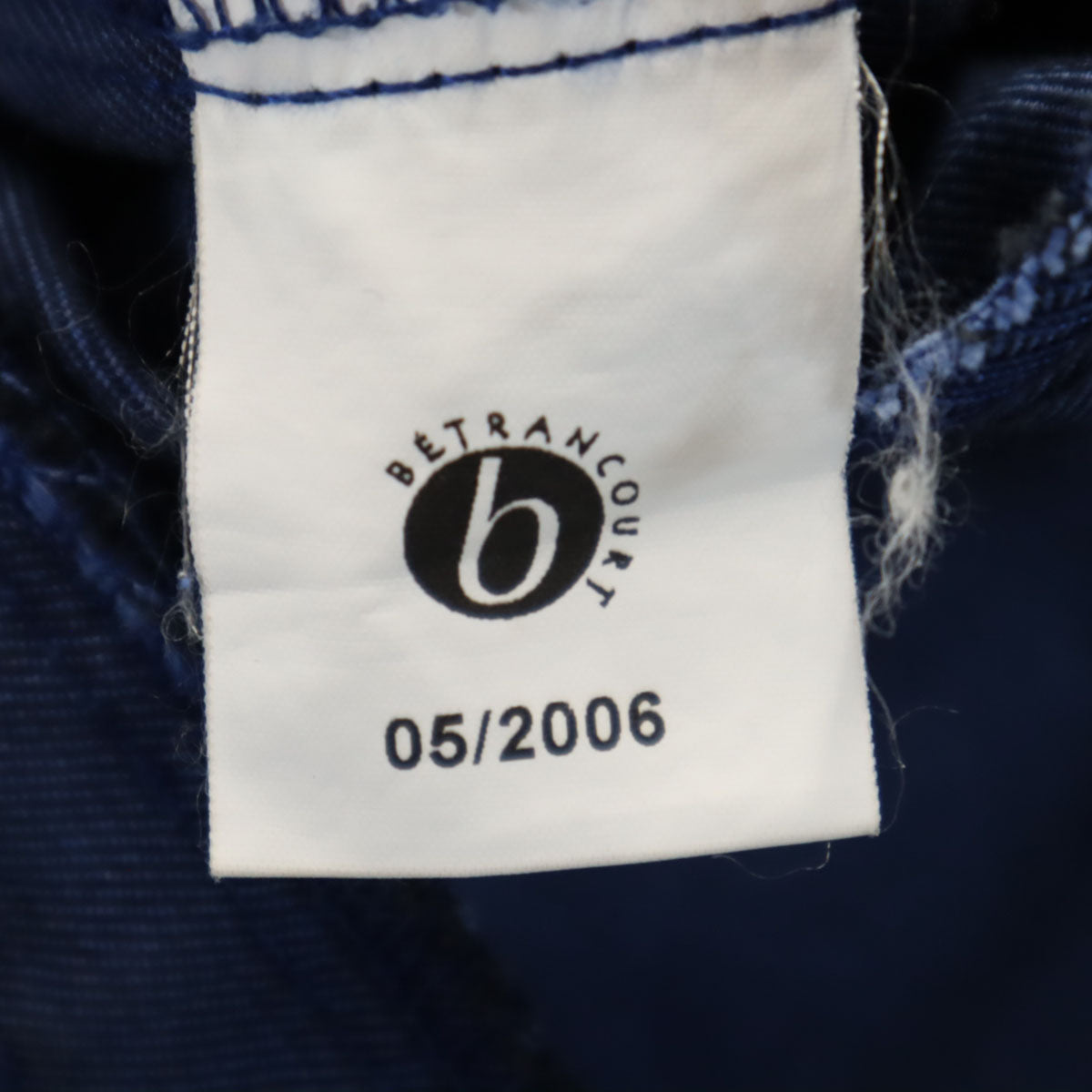 BETRANCOURT ユーロ ワークジャケット 3 ブルー メンズ