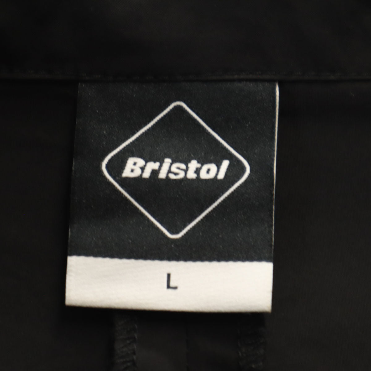 F.C.Real Bristol エフシーレアルブリストル YOHJI YAMAMOTO ヨウジヤマモト コラボ 長袖 アノラックパーカー L 黒 プルオーバー メンズ