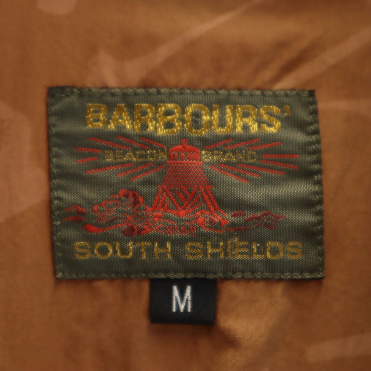 Barbour バブアー ジャケット M ピンクブラウン系 SOUTH SHIELDS コーデュロイ襟 メンズ