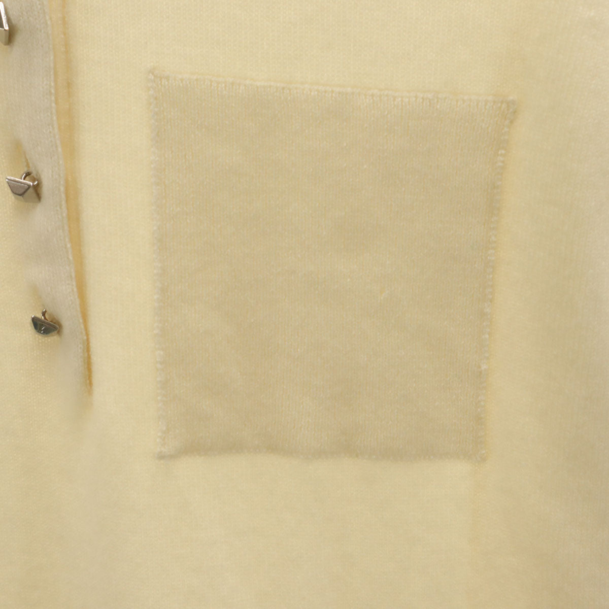 LOUIS VUITTON ルイヴィトン イタリア製 カシミヤ100％ 長袖 ニット M オフホワイト レディース