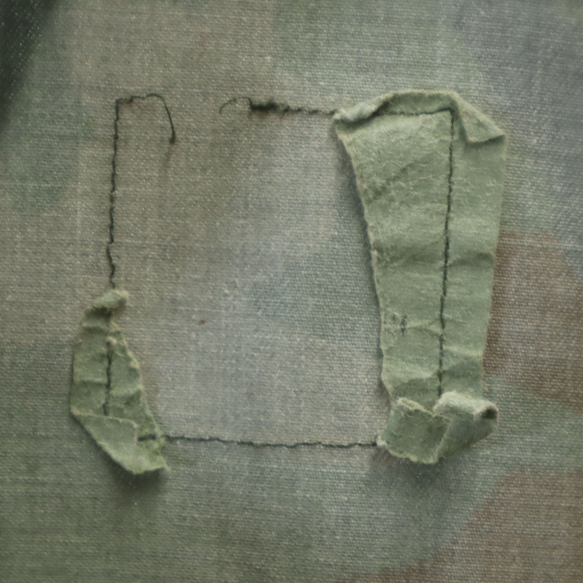 CONTRACTOR：YMCL KY USARMY カモフラ ファティーグジャケット ミリタリージャケット カーキ 迷彩 メンズ