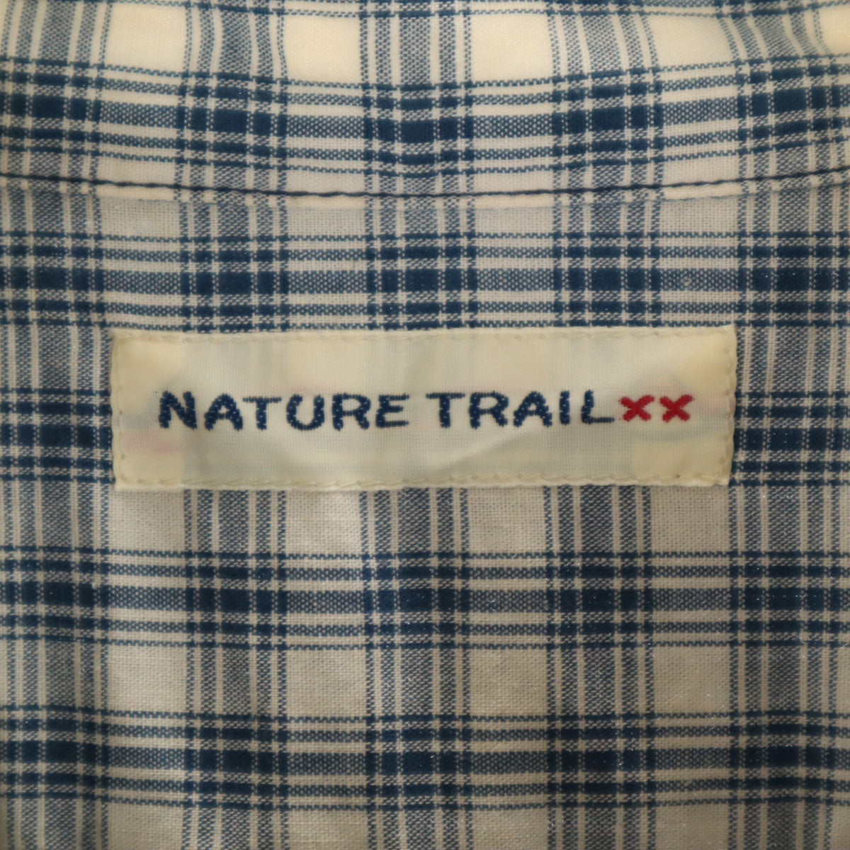 NATURE TRAIL ネイチャートレイル 長袖 プルオーバー シャンブレーシャツ L ネイビー ピンクハウス メンズ