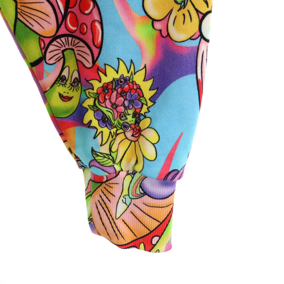 Desigual デシグアル Mar_a Escot_ マリアエスコテ コラボ ブルガリア製 SEXY PLANET アニマル柄 長袖 スウェットパーカー M マルチ 裏起毛 レディース