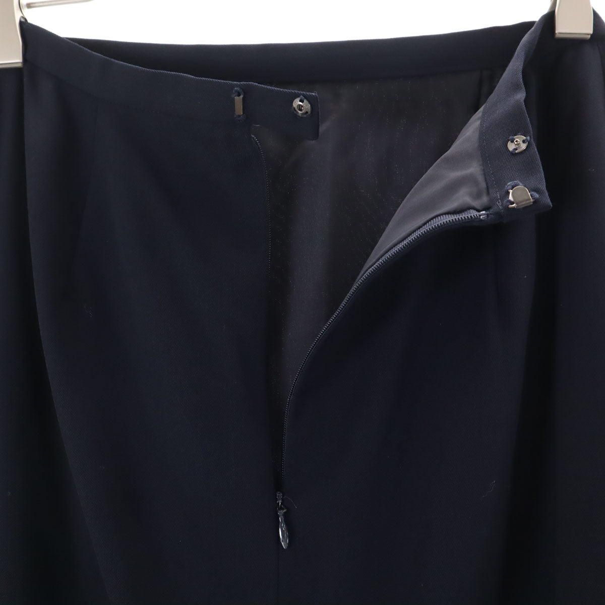 Burberrys バーバリーズ 90s オールド スカートスーツ 上下 セットアップ 38/40 ネイビー系 三陽商会 レディース