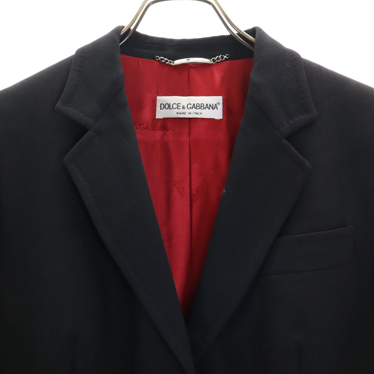 DOLCE&GABBANA ドルチェアンドガッバーナ イタリア製 パンツスーツ 上下 セットアップ 40 ブラック レディース