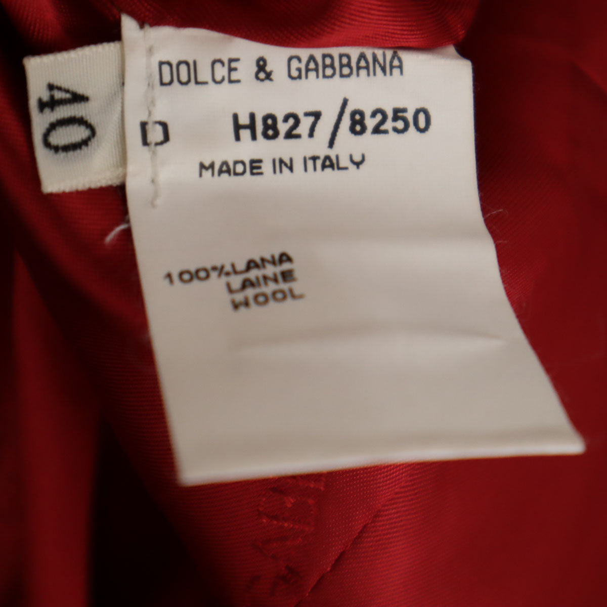 DOLCE&GABBANA ドルチェアンドガッバーナ イタリア製 パンツスーツ 上下 セットアップ 40 ブラック レディース