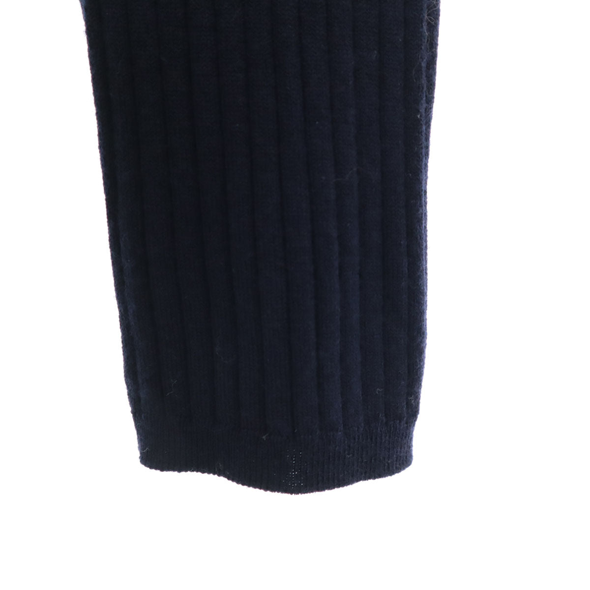 MACKINTOSH LONDON マッキントッシュロンドン 長袖 リブ ニット 40 ネイビー セーター レディース
