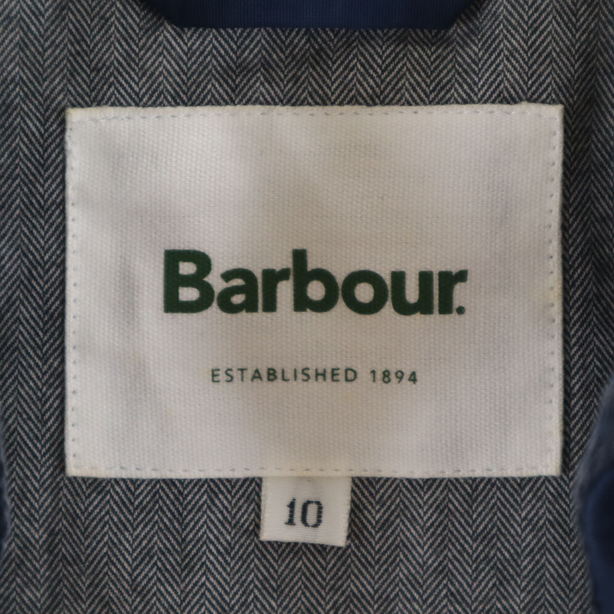 Barbour バブアー 日本製 ビデイル ジャケット 10 ネイビー BEDALE レディース