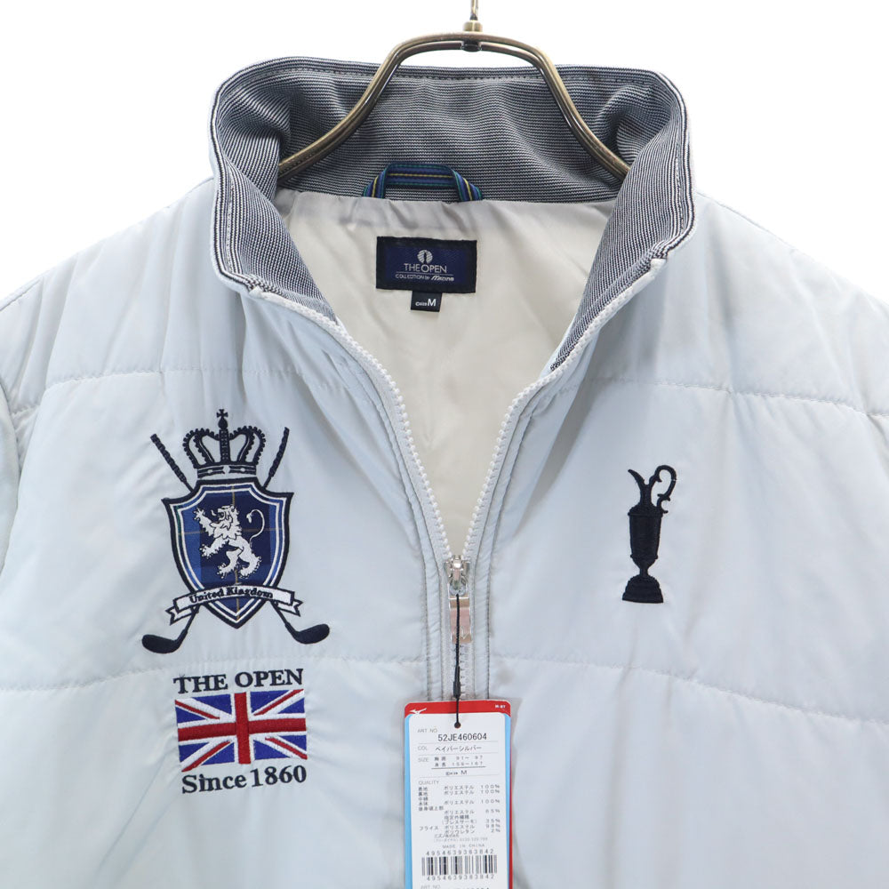 未使用 ザ オープン ゴルフ 中綿ジャケット M グレー ミズノ メンズ