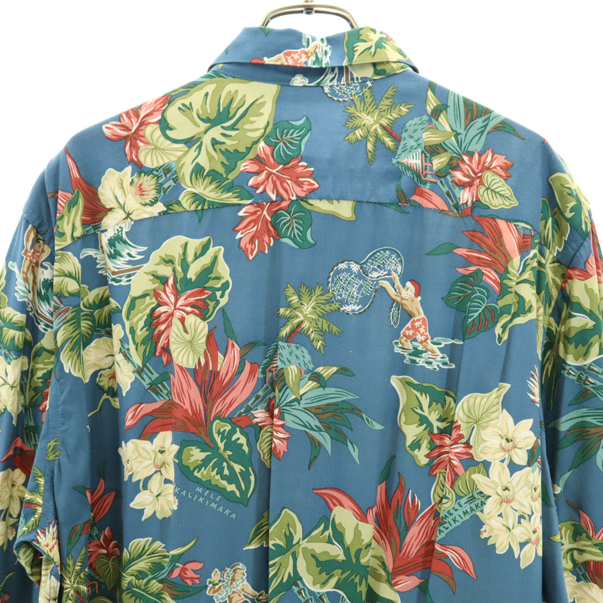 オールド◆　Reyn spooner　レインスプーナー　Tシャツ　USA製 90s- reyn spooner レインスプーナー 半袖アロハシャツ 総柄 80\u0027s~90\u0027s