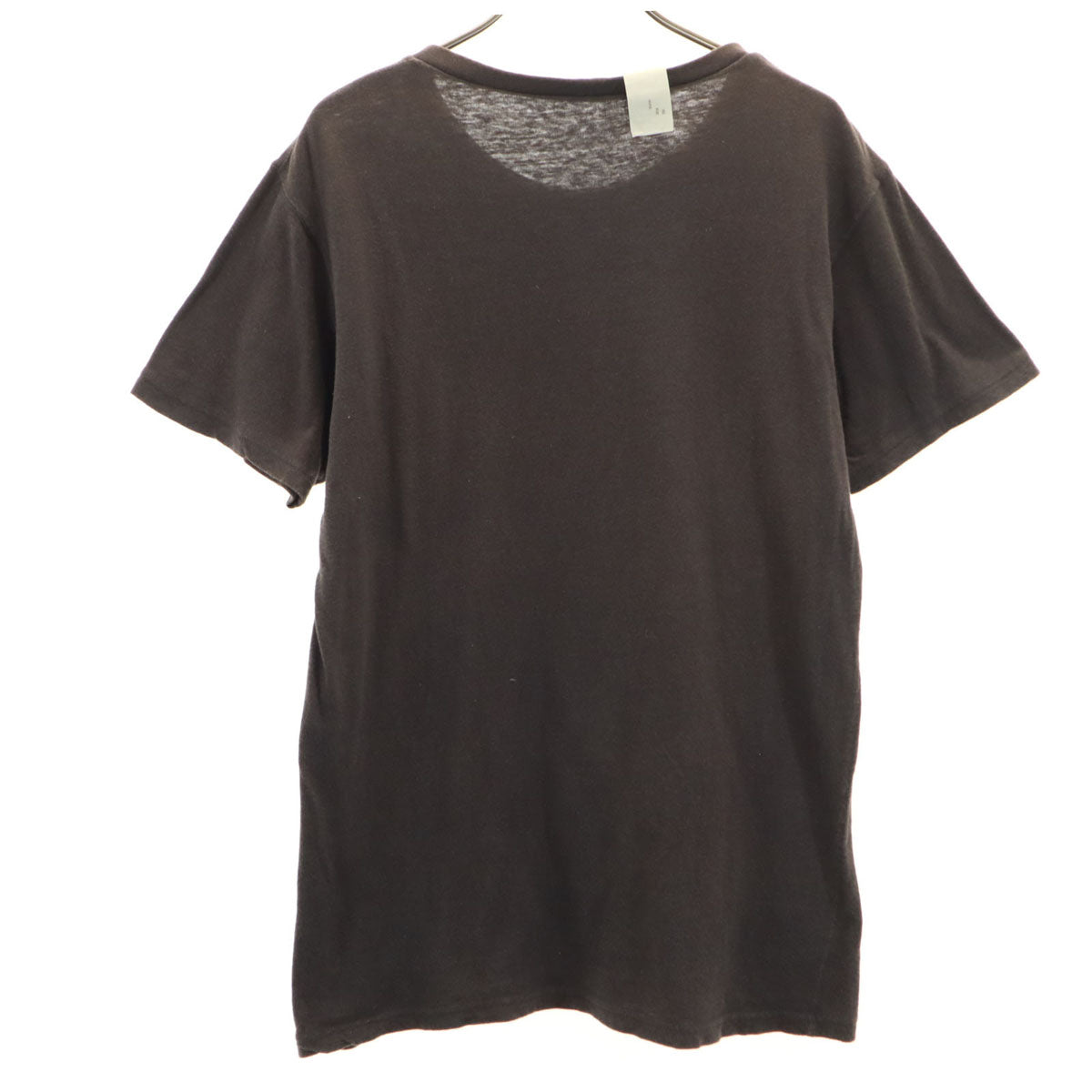 N.HOOLYWOOD エヌハリウッド 日本製 バックバイティング 半袖 Tシャツ S ブラウン ミスターハリウッド メンズ