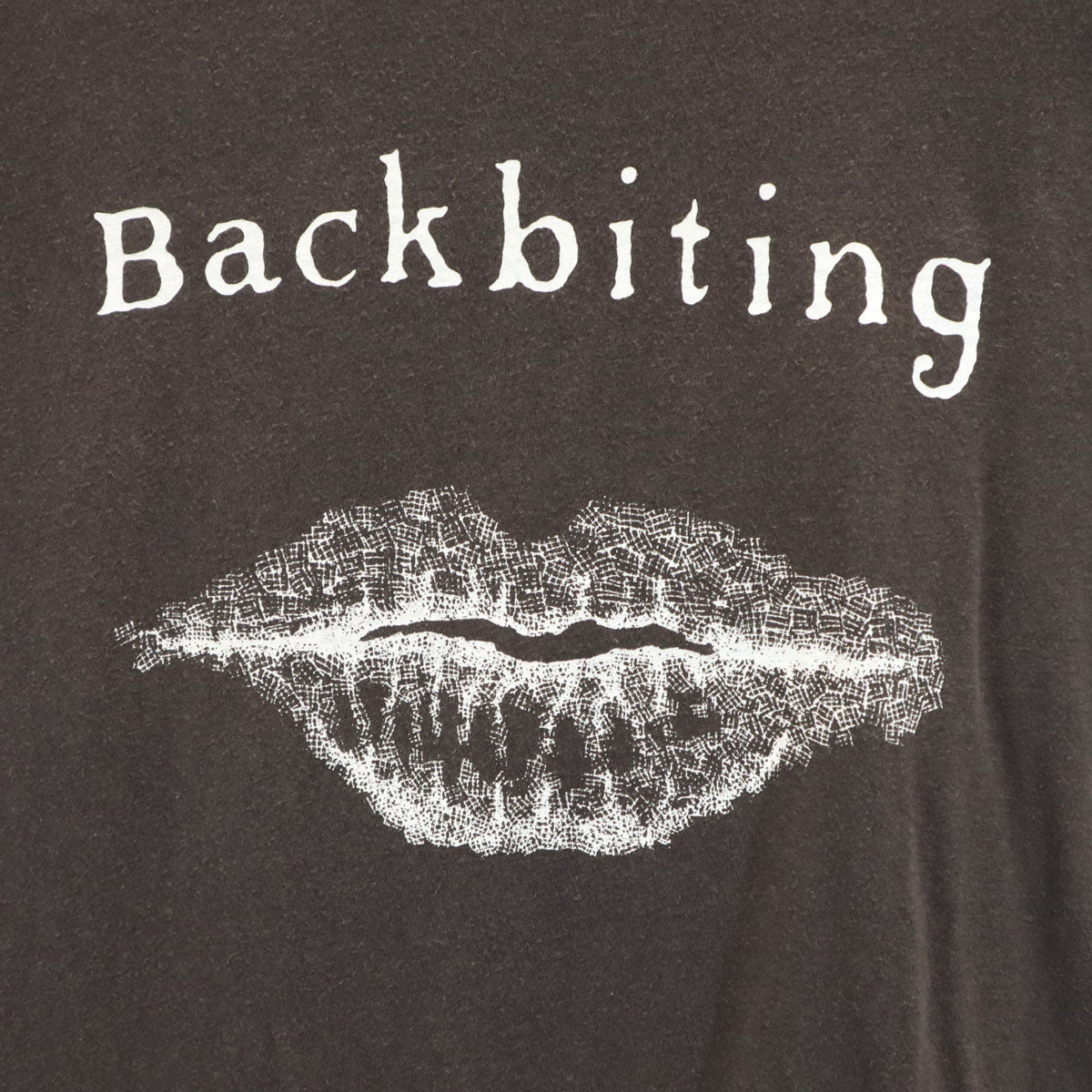 N.HOOLYWOOD エヌハリウッド 日本製 バックバイティング 半袖 Tシャツ S ブラウン ミスターハリウッド メンズ