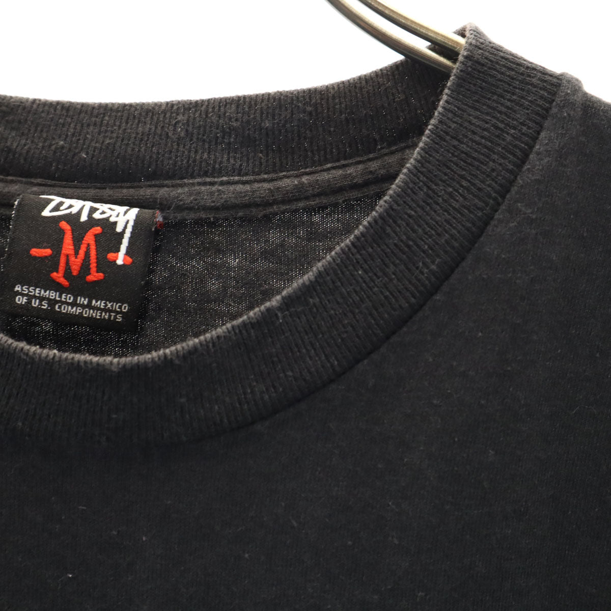 STUSSY ステューシー 半袖 Tシャツ M ブラック メンズ