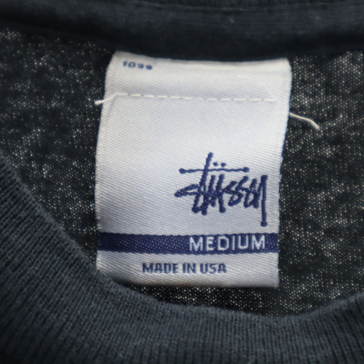 STUSSY ステューシー オールド 紺タグ 半袖 Tシャツ M ネイビー メンズ
