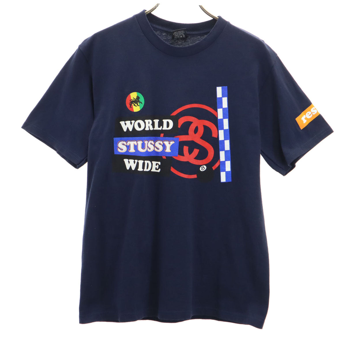 STUSSY ステューシー 半袖 Tシャツ S ネイビー メンズ