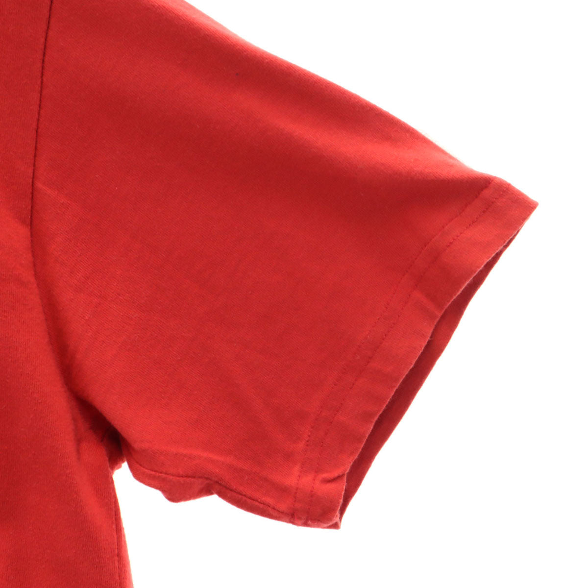 STUSSY ステューシー 90s USA製 オールド バックプリント スニーカー 半袖 Tシャツ M レッド オールドスクール メンズ