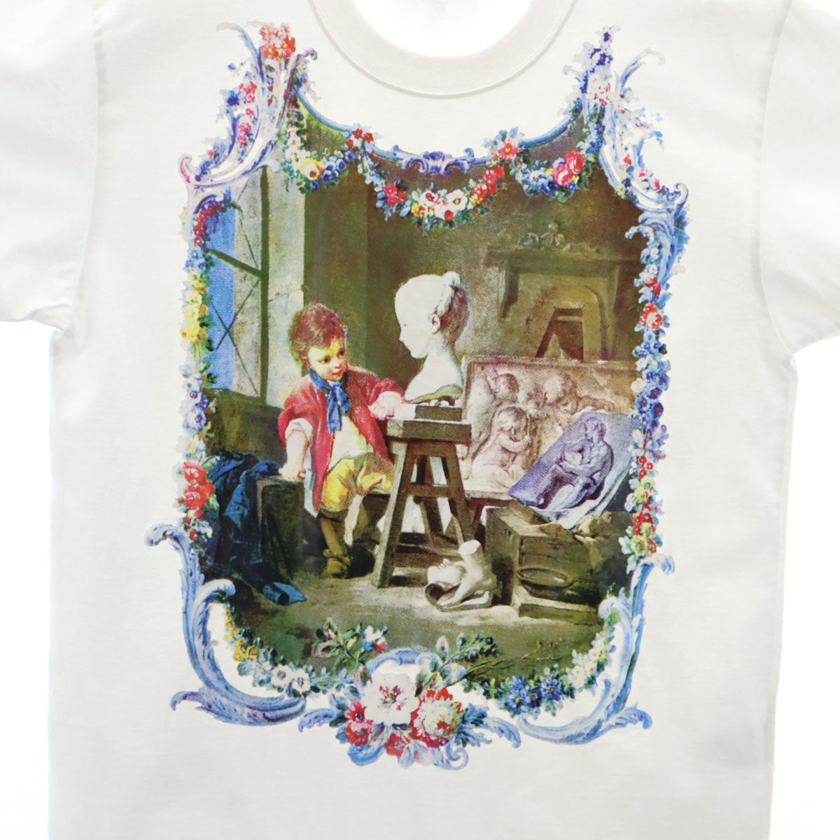 Vivienne WestwoodMAN ヴィヴィアンウエストウッドマン 日本製 SCULPTURE BOY 半袖 Tシャツ 46 ホワイト メンズ