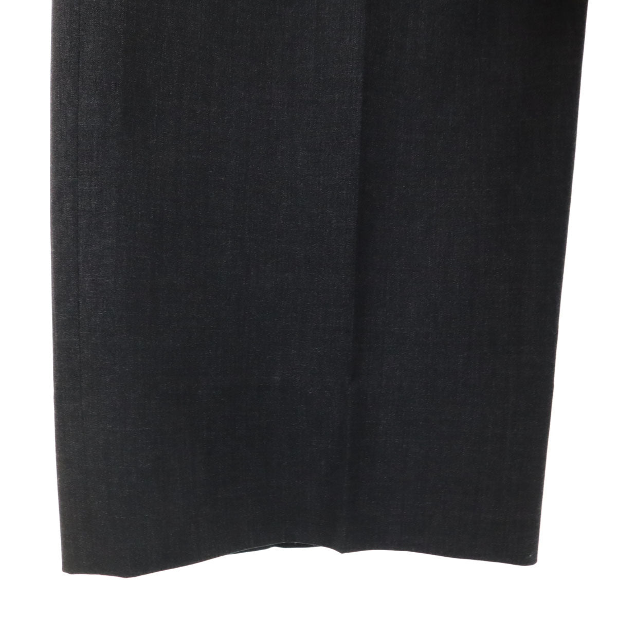 LANVIN ランバン 80s 90s オールド パンツスーツ 上下 セットアップ 48 チャコールグレー メンズ