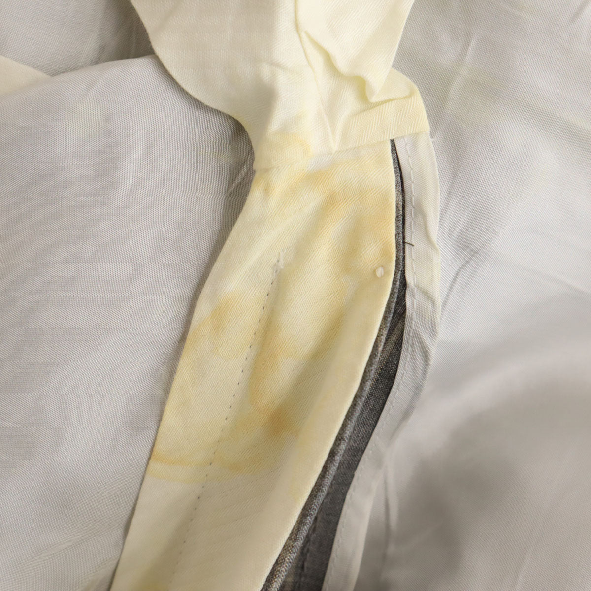 Ermenegildo Zegna エルメネジルドゼニア SUMMER TROFEO ストライプ パンツスーツ 上下 セットアップ 50C グレー系 メンズ