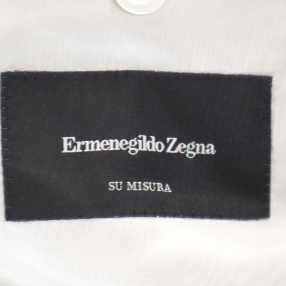 Ermenegildo Zegna エルメネジルドゼニア SUMMER TROFEO ストライプ パンツスーツ 上下 セットアップ 50C グレー系 メンズ