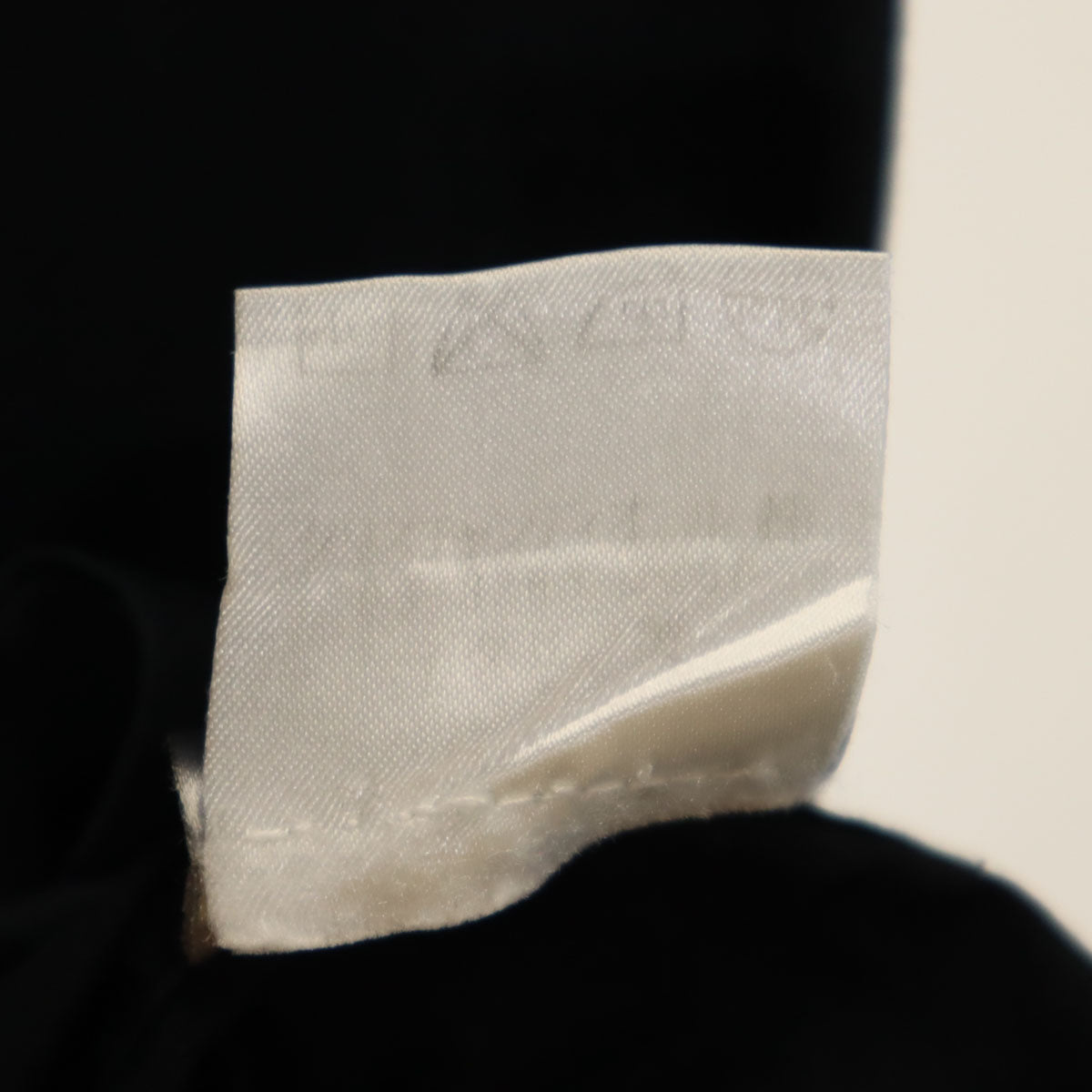 Dior ディオール イタリア製 長袖 比翼 シャツ 36 ブラック レディース