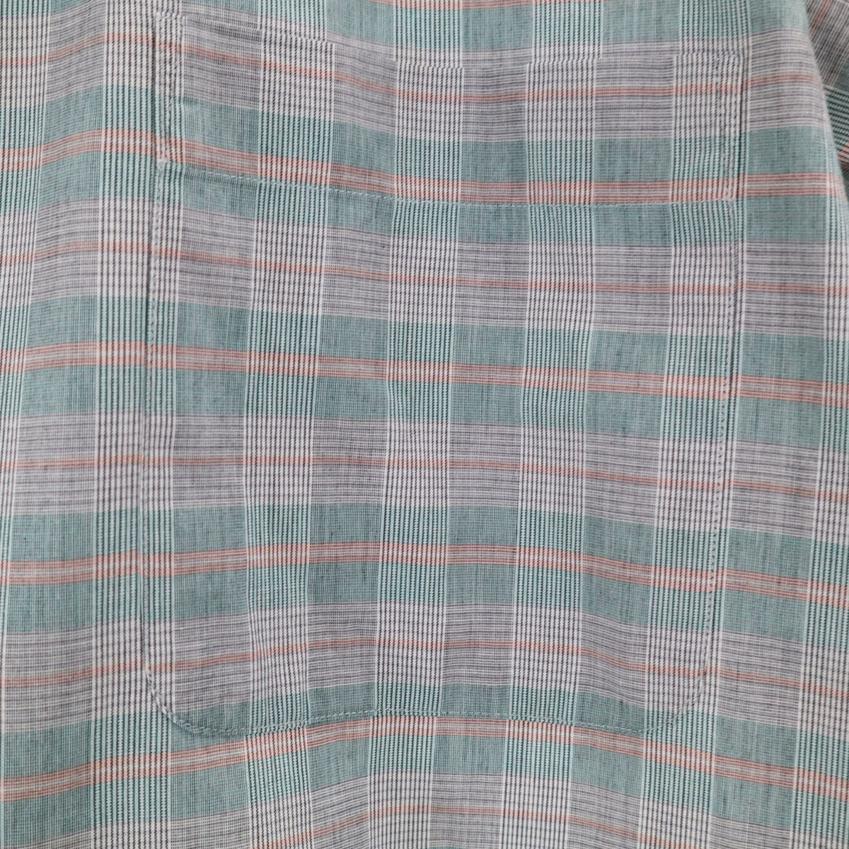 Christian Dior クリスチャンディオール 90s オールド チェック 長袖 オープンカラー シャツ グリーン系 メンズ