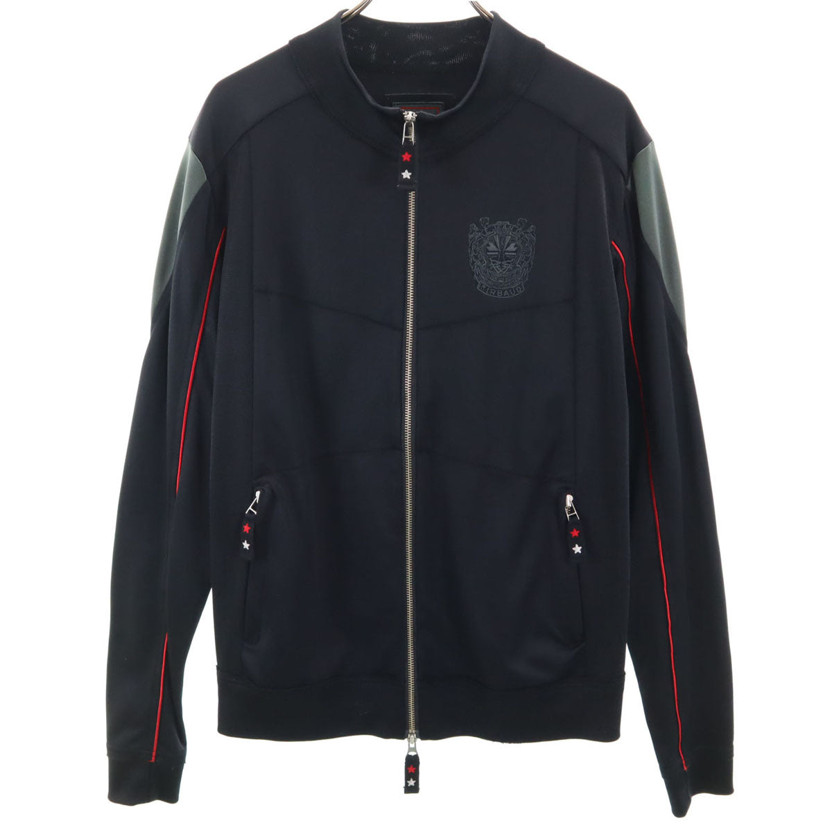 MARITHE + FRANCOIS GIRBAUD マリテフランソワジルボー 長袖 ジップジャケット L ブラック系 メンズ