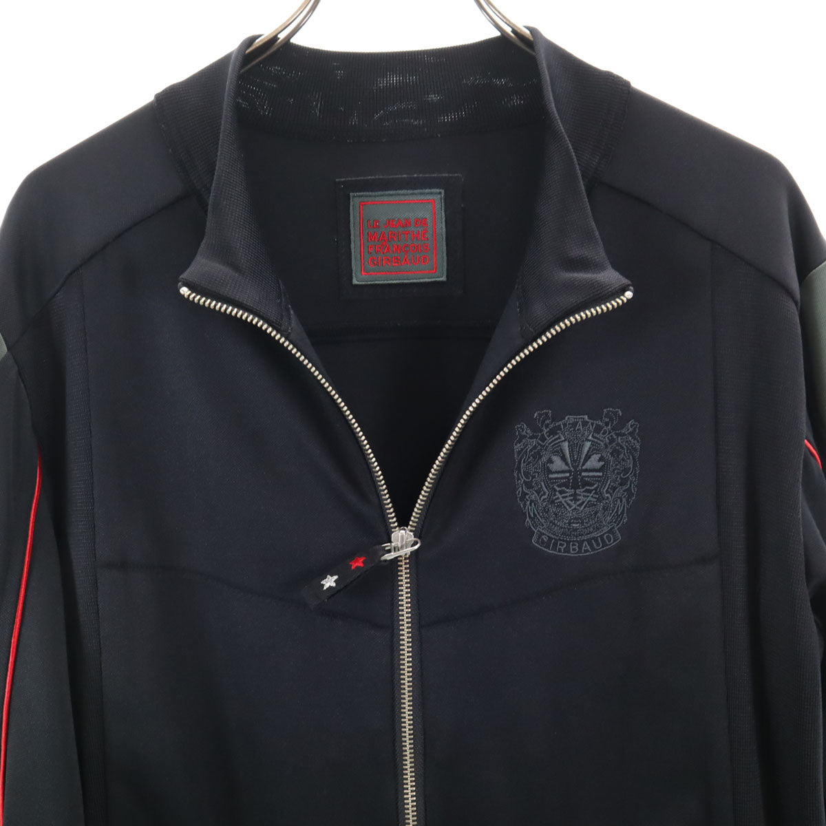 MARITHE + FRANCOIS GIRBAUD マリテフランソワジルボー 長袖 ジップジャケット L ブラック系 メンズ