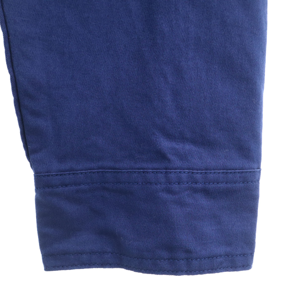 未使用 remilla レミーラ 日本製 リネンブレンド 長袖 ハント シャツ L 青紺 メンズ