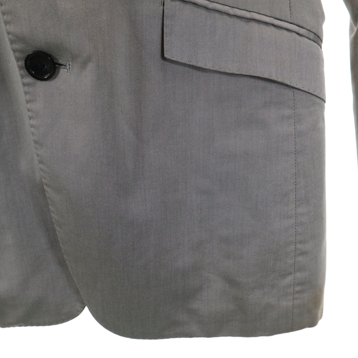 BURBERRY BLACK LABEL バーバリーブラックレーベル テーラードジャケット M グレー 三陽商会 メンズ