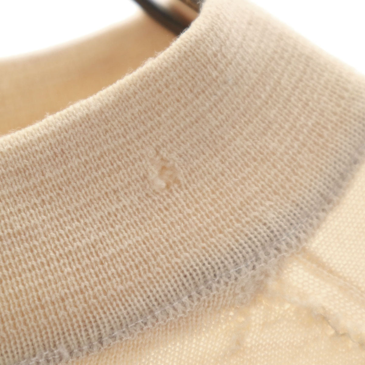Pringle プリングル 80s 90s スコットランド製 オールド 長袖 ハイゲージ ニット 42 ベージュ セーター メンズ