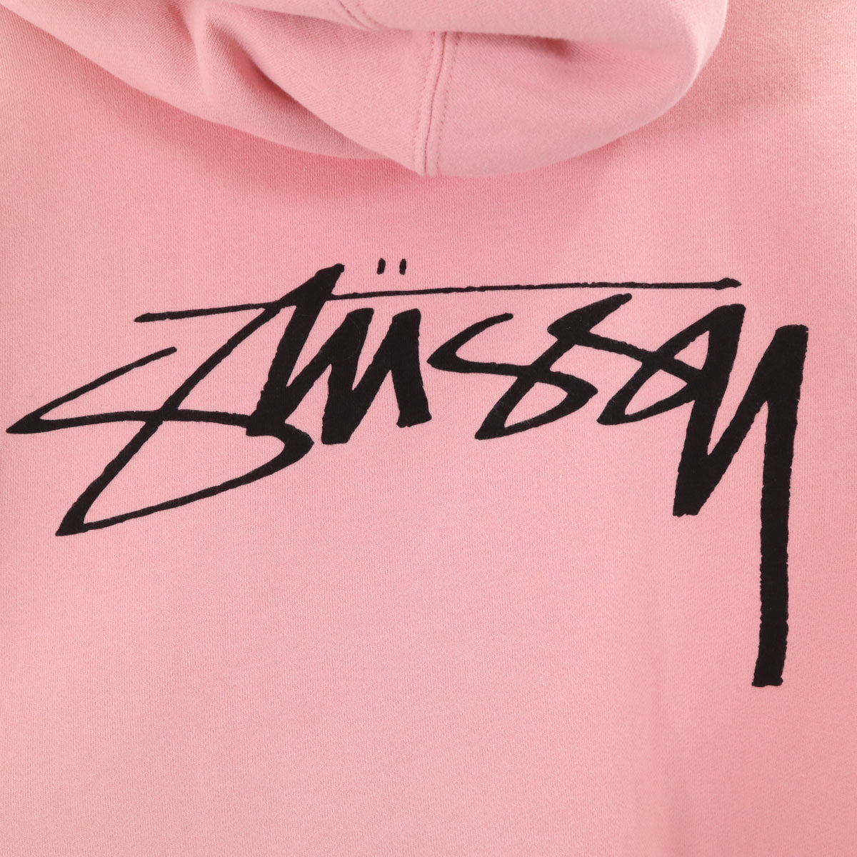 STUSSY ステューシー バックロゴ 長袖 スウェットパーカー M