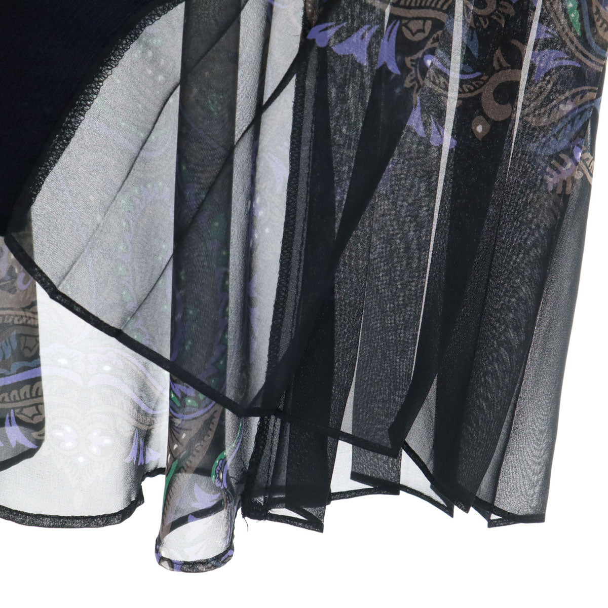 未使用 Sacai サカイ 半袖 ニット 1 ネイビー系 レディース