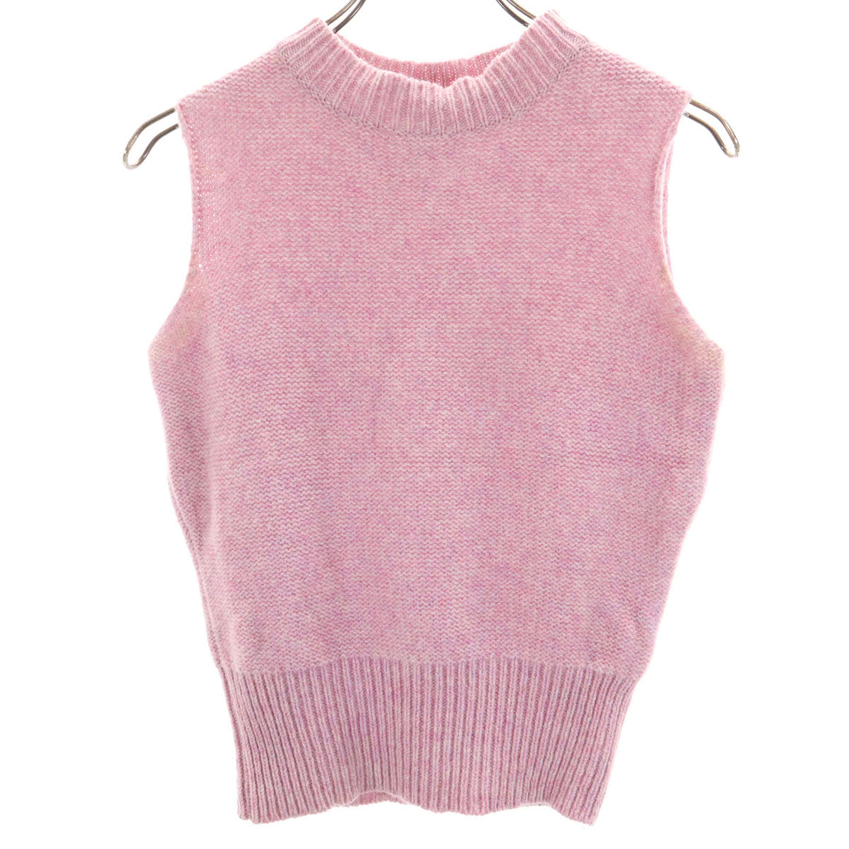 MARTIN MARGIELA マルタンマルジェラ イタリア製 ノースリーブ ニット S パープル系 レディース