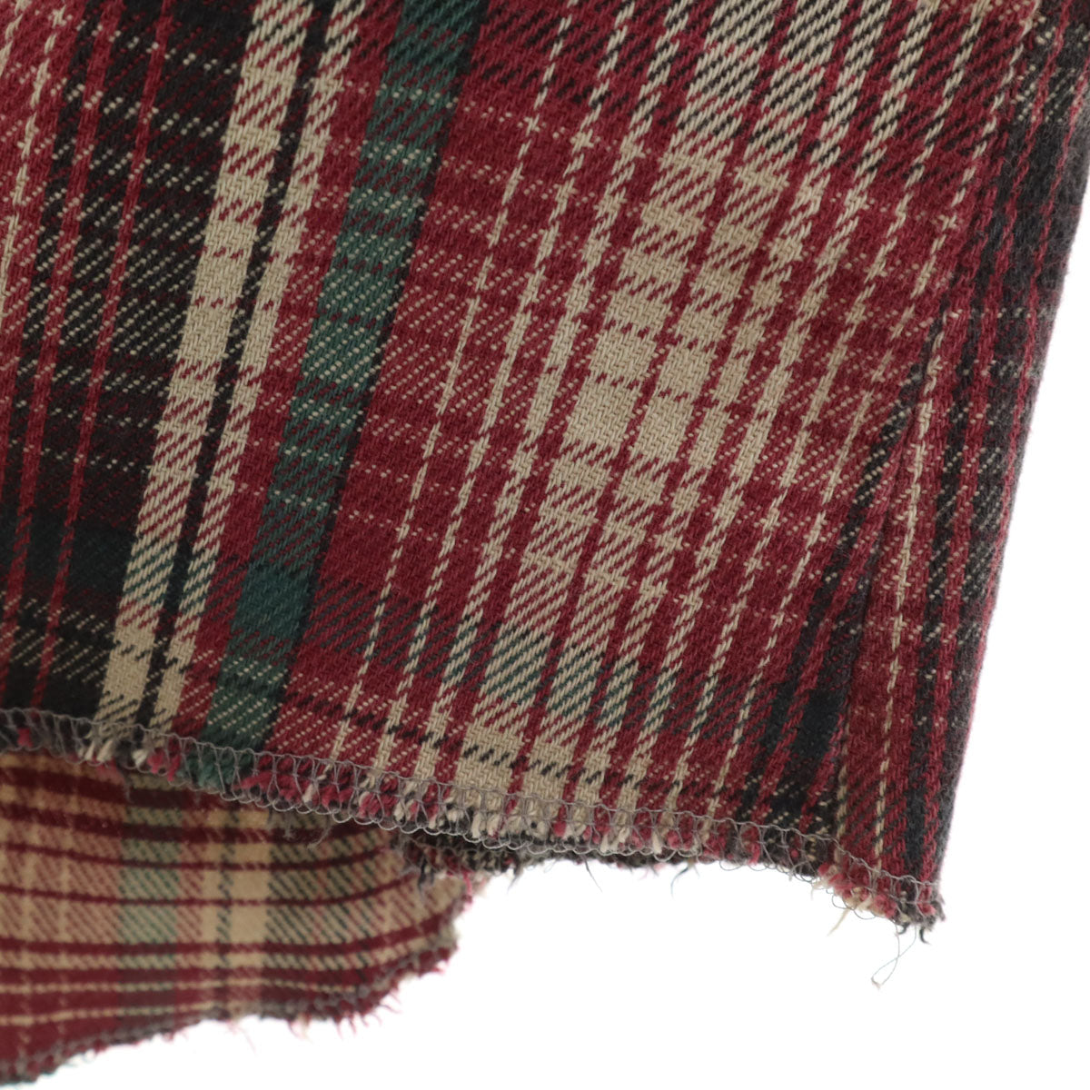 Wrangler ラングラー 90s オールド チェック柄 長袖 ウエスタンシャツ XL レッド系 メンズ