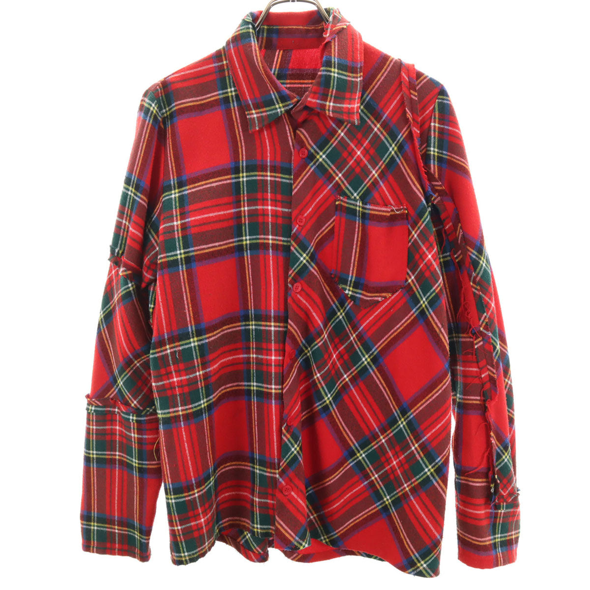 WHIZ LIMITED ウィズリミテッド 日本製 チェック柄 長袖 シャツ レッド メンズ