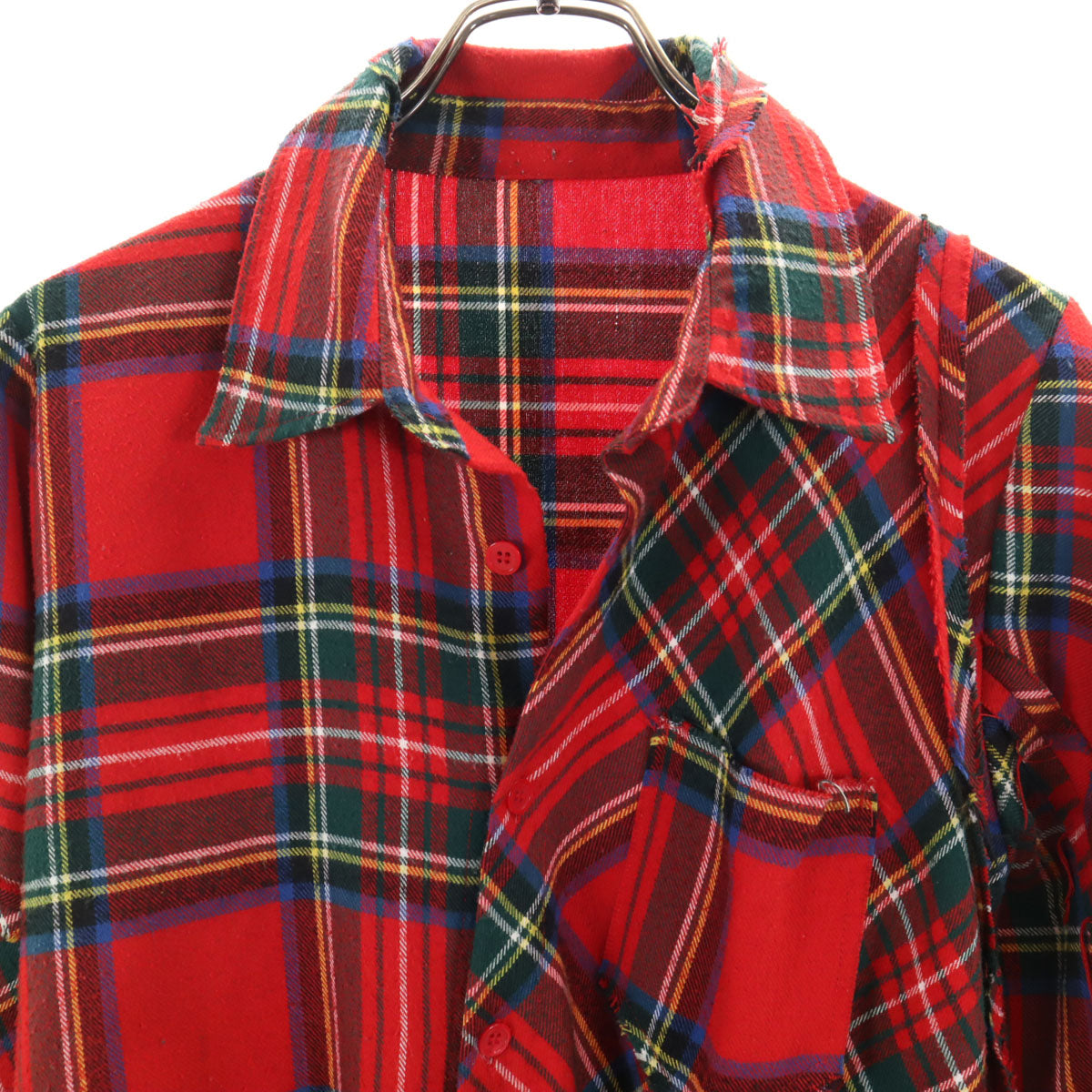 WHIZ LIMITED ウィズリミテッド 日本製 チェック柄 長袖 シャツ レッド メンズ