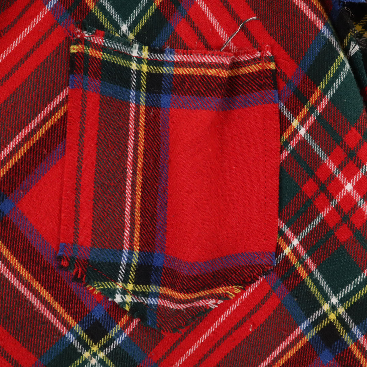 WHIZ LIMITED ウィズリミテッド 日本製 チェック柄 長袖 シャツ レッド メンズ